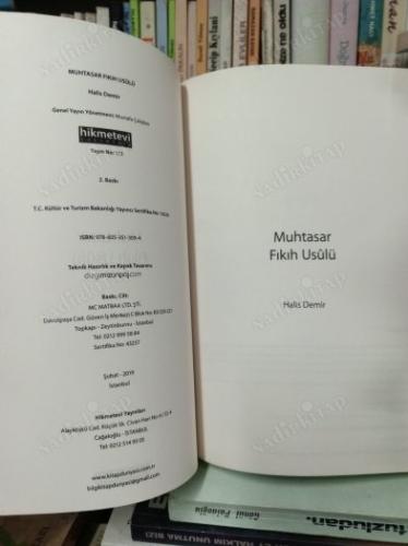 Muhtasar Fıkıh Usulü