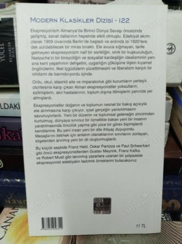 PATLAYAN KUYRUKLUYILDIZLAR EKSPRESYONİST ÖYKÜLER