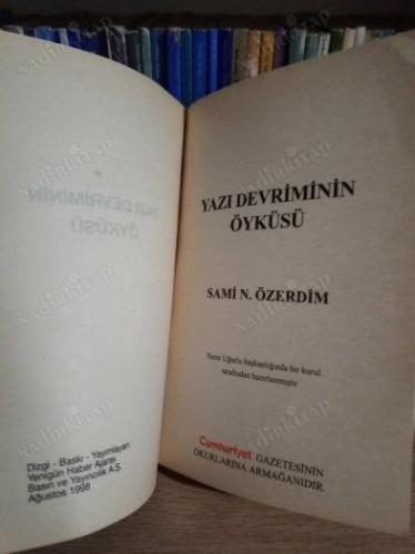 YAZI DEVRİMİNİN ÖYKÜSÜ