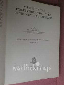 STUDIES ON THE EXO ERYTHROCYTIC CYCLE IN THE GENUS PLASMODIUM