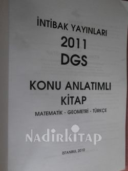 DGS SORU KONU ANLATIM KİTABI -MAT-GEO-TÜRKÇE