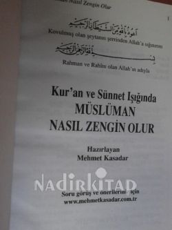 Kur'an ve Sünnet Işığında MÜSLÜMAN NASIL ZENGİN OLUR?