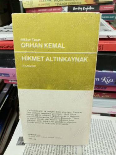 HİKAYE YAZARI ORHAN KEMAL
