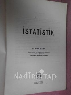 İSTATİSTİK