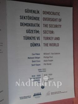 GÜVENLİK /DEMOCRATIC/SEKTÖRÜNDE/OVERSIGHT OF/DEMOKRATİK /THE SECURITY /GÖZETİM /SECTOR/TÜRKİYE/TURKEY ANA / DÜNYA/ THE WORLD..