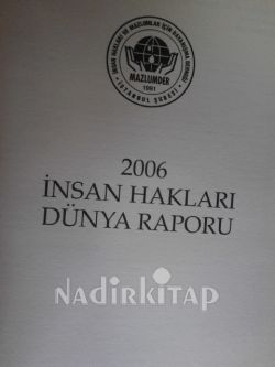 2006 İNSAN HAKLARI DÜNYA RAPORU