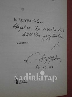 DENEME/LER (Beyaz Yürekli İyi İnsan ve Türkiya İçin Yazılar..) * İMZALI**