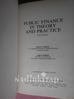 PUBLIC FINANCE IN THEORY AND PRACTICE