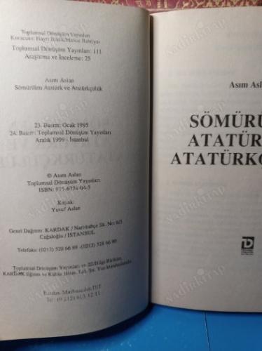 SÖMÜRÜLEN ATATÜRK VE ATATÜRKÇÜLÜK