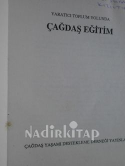 YARATICI TOPLUM YOLUNDA ÇAĞDAŞ EĞİTİM