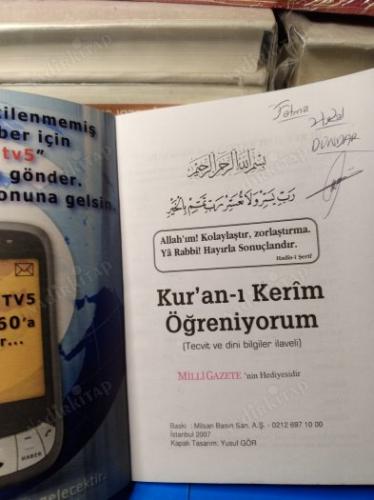 KUR'AN-I KERİM ÖĞRENİYORUM