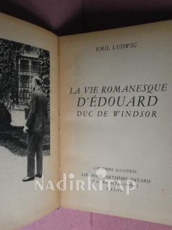 LA VIE ROMANESQUE D. EDOUARD DUG DE WINDSOR