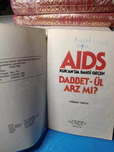 AIDS KUR'AN'DA BAHSİ GEÇEN DABBET-ÜL ARZ MI'