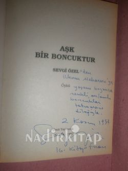 AŞK BİR BONCUKTUR** İMZALI**