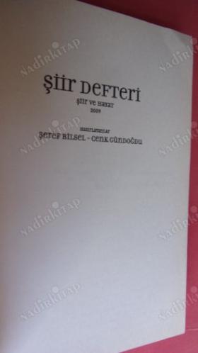 ŞİİR DEFTERİ ŞİİR VE HAYAT 2009