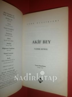 AKİF BEY