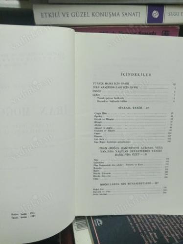 İRAN MOĞOLLARI (Siyaset,İdare ve Kültür İlhanlılar Devri,1220-1350)