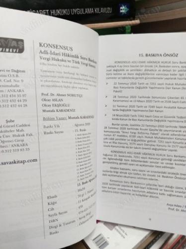 KONSENSUS ADLİ-İDARİ HAKİMLİK SORU BANKASI MODÜL 10 VERGİ HUKUKU 393 SORU