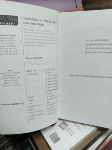 SÜRELER VE NİSAPLARI ezberleme kitabı / 1982 anayasası / icra ve iflas kanunu ...