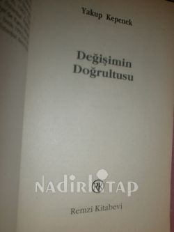 DEĞİŞİMİN DOĞRULTUSU