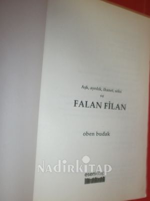 FALAN FİLAN ''AŞK,AYRILIK,İHANET,SEKS''