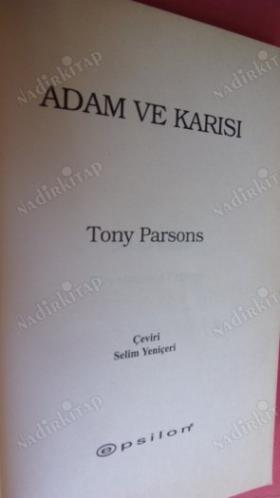 ADAM VE KARISI** BİRİNCİ BASIM **