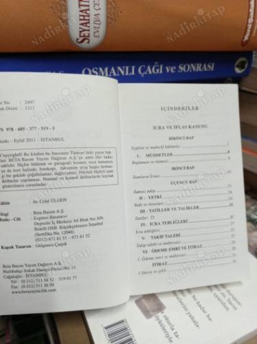 İCRA VE İFLAS KANUNU - CEP BOY