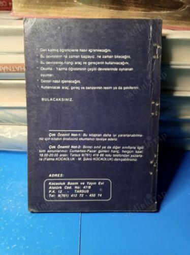 UYGULAMALI İLK OKUMA YAZMA ÖĞRETİMİ 1992