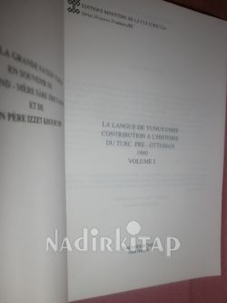 LA LANGUE DE YUNUS EMRE CONTRIBUTION A L'HISTOIRE DU TURC PRE-OTTOMAN