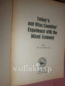 TURKEYS AND OTHER COUNTRIES Experience With the Mixed Economy