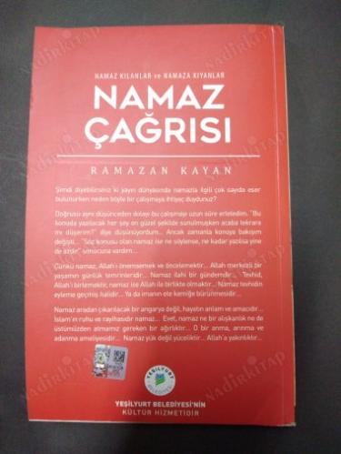 NAMAZ ÇAĞRISI NAMAZ KILANLAR VE NAMAZA KIYANLAR