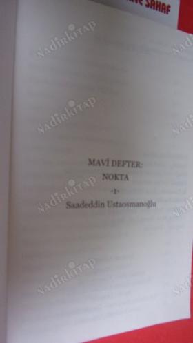 MAVİ DEFTER. NOKTA . 1