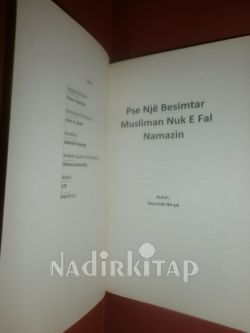 Pse Nje Besimtar Musliman Nuk E Fal Namazin