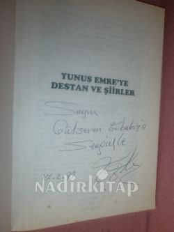 YUNUS EMRE'NİN YOLUNDAN İZİNDEN ŞİİRLER VE ARAŞTIRMA - İMZALI