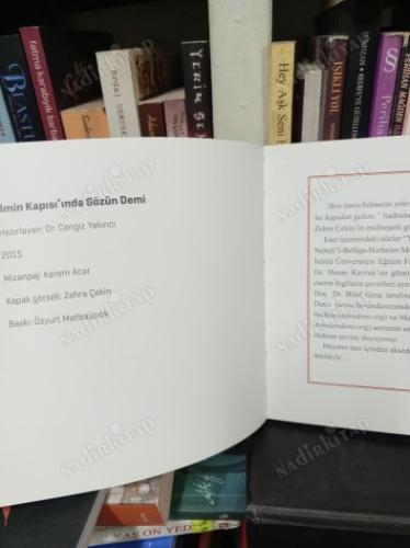 İLMİN KAPISI'NDA SÖZÜN DEMİ