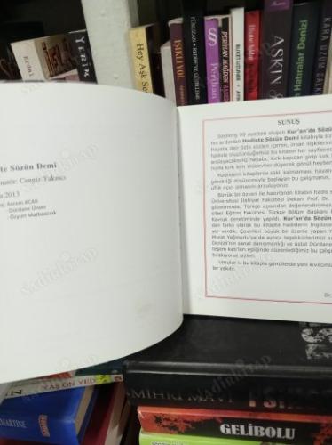 HADİSTE SÖZÜN DEMİ - THE ESSENSE OF THE WORDS IN HADITHS