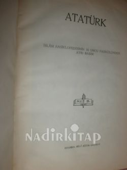 İSLAM ANSİKLOPEDİSİNİN 10 UNCU FASİKÜLÜNDEN AYRI BASIM
