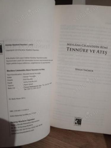 TENNURE VE ATEŞ HZ.MEVLANA