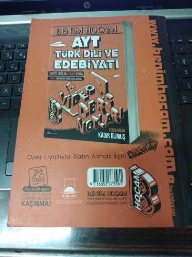 BENİM HOCAM TYT TÜRKÇE VİDEO DERS NOTLARI