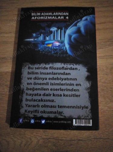 Bilim Adamlarından Aforizmalar 4