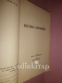 BÜSTANUL MUHADDİSİN