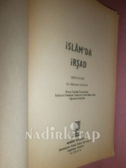 İSLAM'DA İRŞAD