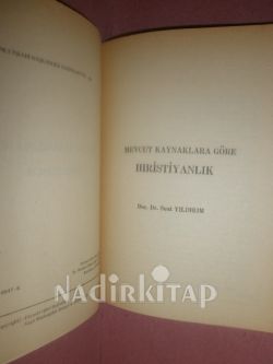 MEVCUT KAYNAKLARA GÖRE HIRİSTİYANLIK