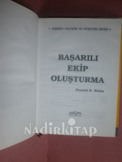 BAŞARILI EKİP OLUŞTURMA ( KİŞİSEL GELİŞİM VE YÖNETİM DİZİSİ )