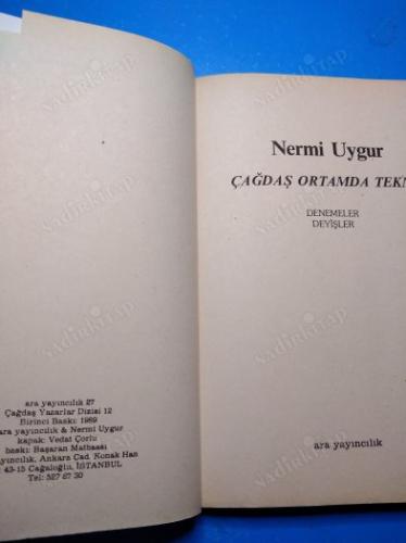 Çağdaş Ortamda Teknik