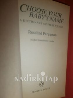 CHOOSE YOUR BABY'S NAME