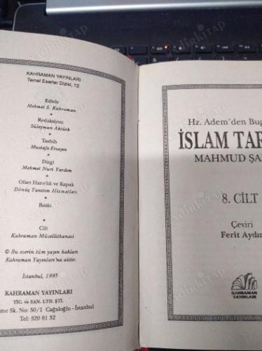 Hz. Adem'den Bugüne İslam Tarihi Cilt: 8