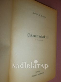 ÇIKMAZ SOKAK.11