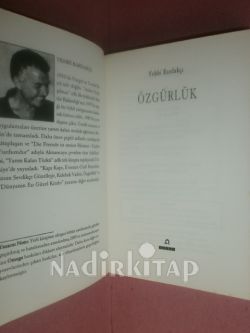 ÖZGÜRLÜK . BİRİNCİ BASKI**