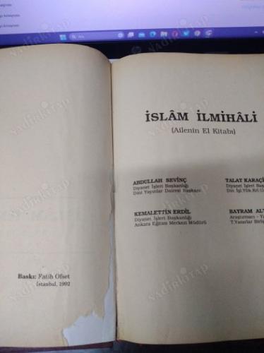 İSLAM İLMİHALİ (AİLENİN EL KİTABI) CİLTLİ